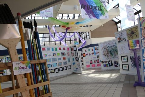 Public Invited to View Student Artwork During ArtQuest Exhibition